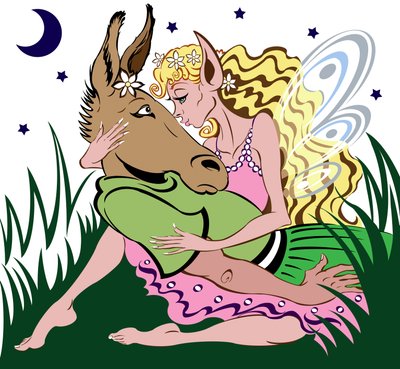 Bottom & Titania, from William Shakespeare